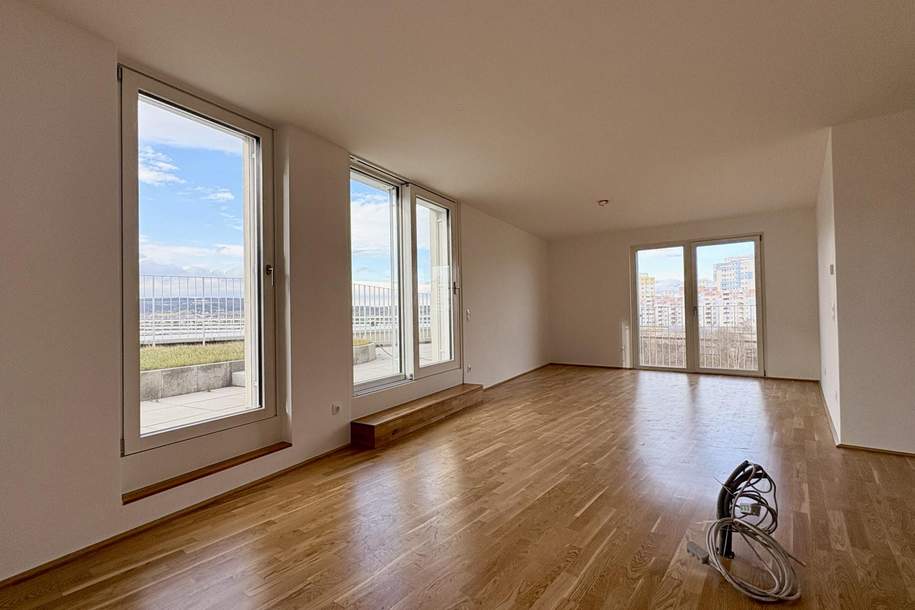 Hochwertige 3-Zimmer-Wohnung mit Dachgarten – Neubau & provisionsfrei!, Wohnung-kauf, 513.000,€, 1210 Wien 21., Floridsdorf