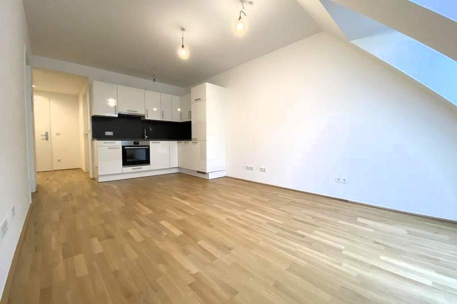 Helle DG-Wohnung mit Traumniveau, Terrasse & Top-Ausstattung!! (5-33), Wohnung-miete, 992,00,€, 1210 Wien 22., Donaustadt