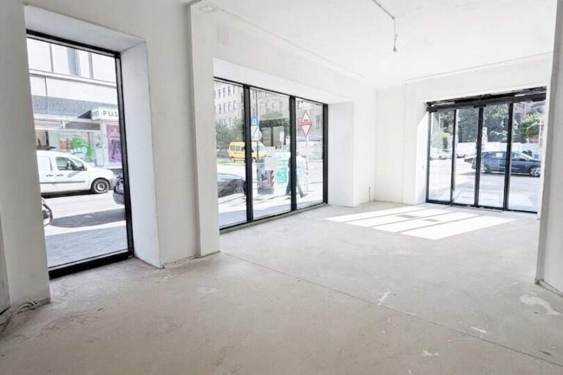 Großzügiges Geschäftslokal 202m² im 10. Bezirk, Top Lage, 2 WCs, sofort verfügbar!, Gewerbeobjekt-miete, 3.988,11,€, 1100 Wien 10., Favoriten