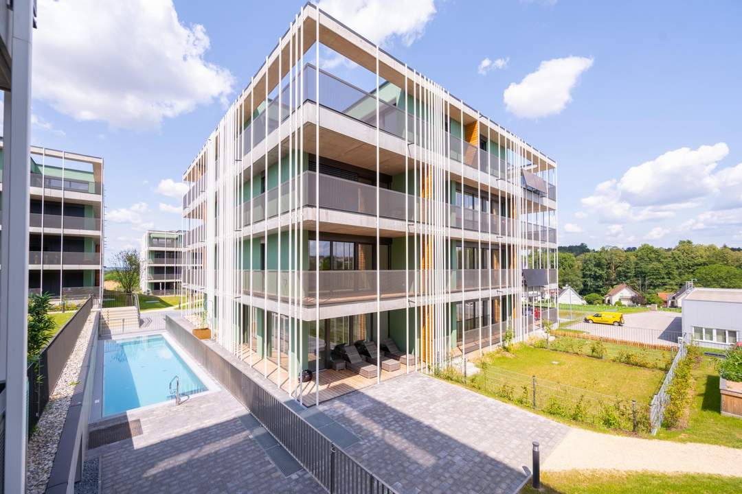 Bezugsfertig - Dachterrassenwohnung - TASSILO VILLEN - Wohnen wie im Urlaub I HAUS B I TOP - B41