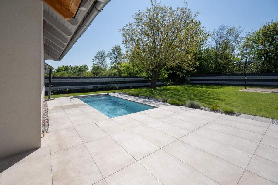 Einfamilienhaus mit 193 m² Wohnfläche, 859 m² Grundstück mit Pool und Garage in begehrter Siedlungslage!, Haus-kauf, 498.000,€, 4522 Steyr-Land