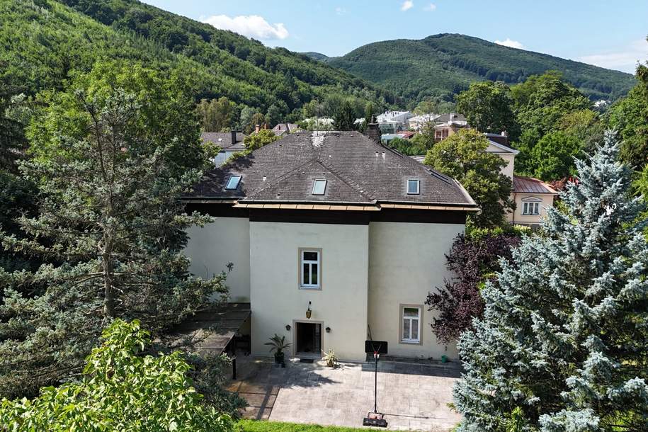 Mitten im Grünen &amp; im Villenviertel: exklusive Gartenwohnung mit ca. 930 m² Außenfläche, beheiztem Wintergarten, Pool, Luftwärmepumpe u.v.m.!, Wohnung-kauf, 1.100.000,€, 3002 Sankt Pölten(Land)