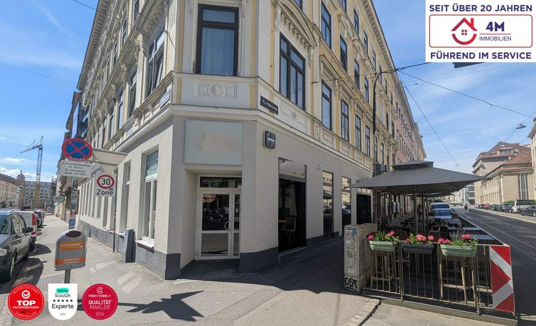 ☕ Modernes Gastro-Lokal nahe Westbahnhof – voll ausgestattet & startklar 🔑