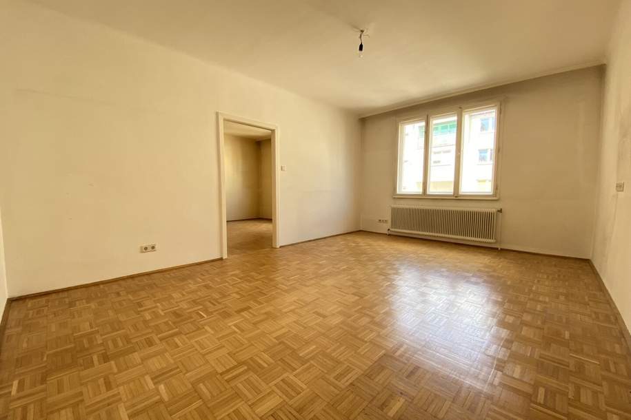 HELL + RUHIG + PERFEKTER Grundriss + nahe WESTBAHNHOF!, Wohnung-kauf, 280.000,€, 1150 Wien 15., Rudolfsheim-Fünfhaus