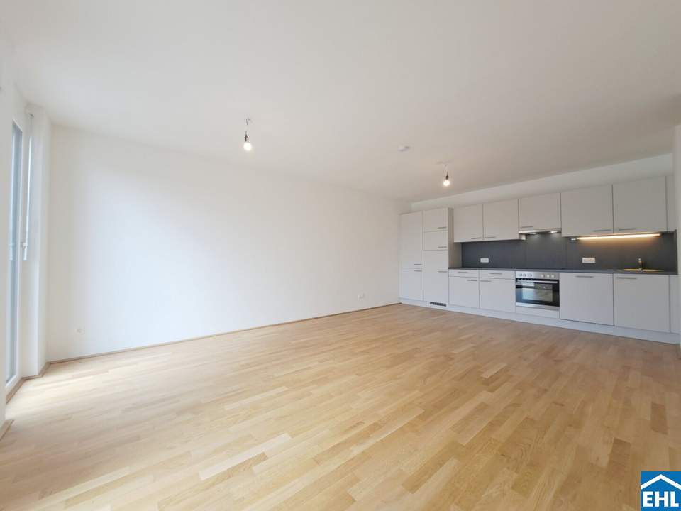 2-Zimmer-Wohntraum mit großzügiger Freifläche!