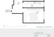 Charmante vermietete Neubauwohnung - sehr gute Aufteilung - 5. Stock mit Lift
