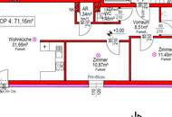 Moderne Wohnung mit 2 Balkonen und Garage, voll möbliert
