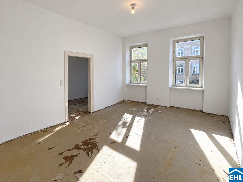 Altbauwohnung mit Potenzial nahe dem Augarten