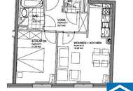 Freundliche 2 Zimmerwohnung in optimaler Lage