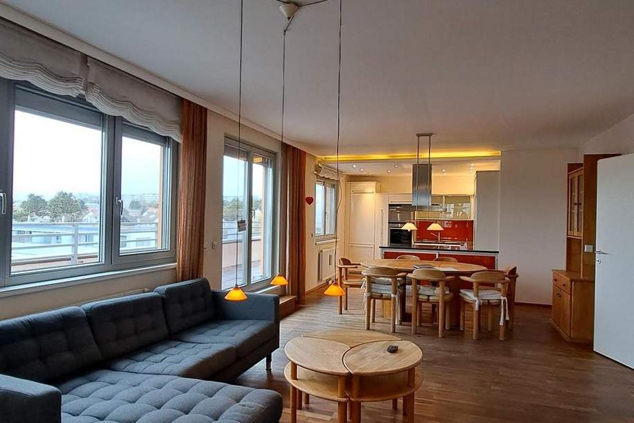 Traumhafte Dachterrassenwohnung mit Fernblick, Wohnung-kauf, 680.000,€, 1100 Wien 10., Favoriten