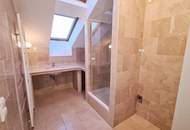 AUGARTEN-NÄHE, FÖRSTERGASSE, klimatisiertes 93 m2 Dachgeschoß, 3 Zimmer, Komplettküche, 2 Bäder, Parketten, Fernblick