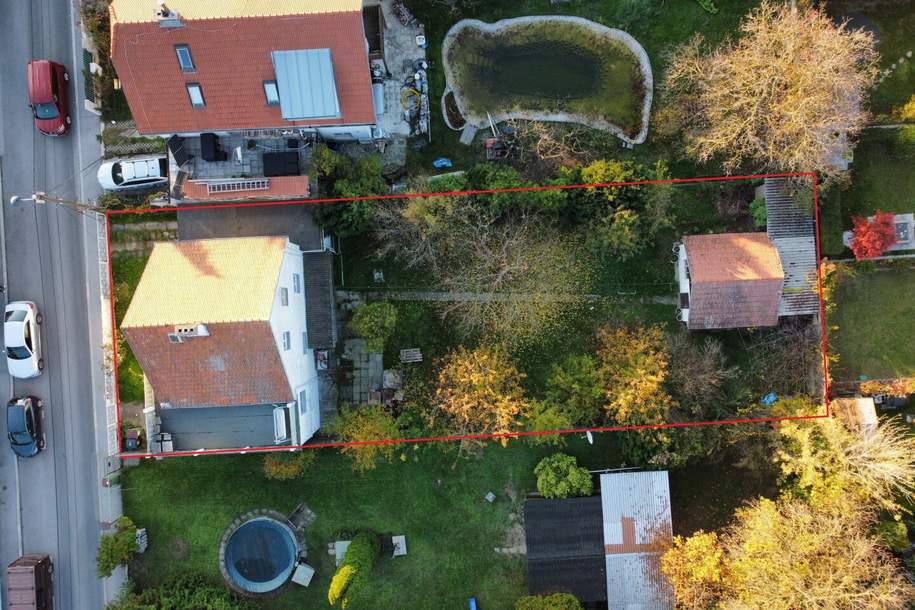 4 WOHNEINHEITEN I 2 DOPPELHÄUSER I direkte Anbindung zur U2 I grüne Umgebung I Ruhelage I, Grund und Boden-kauf, 550.000,€, 1220 Wien 22., Donaustadt