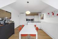 Stilvolle Dachgeschoßwohnung auf zwei Ebenen mit Außenflächen im begehrten 18. Wiener Gemeindebezirk