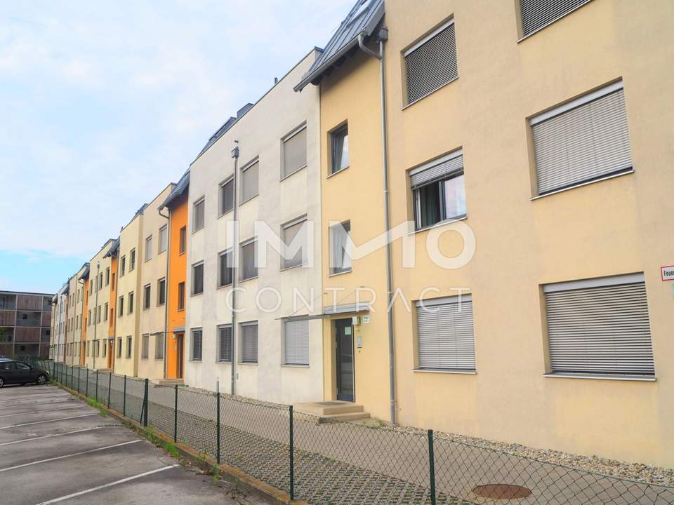 Geförderte 2 Zimmer Wohnung mit Balkon und TIEFGARAGENPLATZ - Graz/Straßgang - Olga-Rudel-Zeynek-Gasse 7 - Top 58
