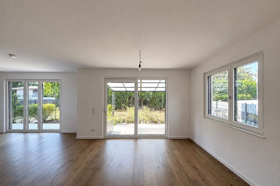 Moderne Doppelhaushälfte mit Bulthaup Küche, Terrasse + Eigengarten + Stellplatz, Haus-kauf, 749.000,€, 1220 Wien 22., Donaustadt