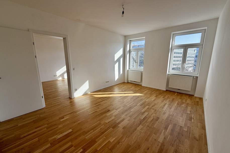 Das ist einzigartig! - Top 2,5 Zimmer Altbauwohnung mit Balkon und 32 m² Dachterrasse!, Wohnung-miete, 1.146,82,€, 1140 Wien 14., Penzing