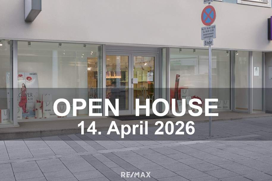 Geschäfts- und Lagerfläche in frequenzstarker Lage, Gewerbeobjekt-miete, 900,00,€, 4910 Ried im Innkreis