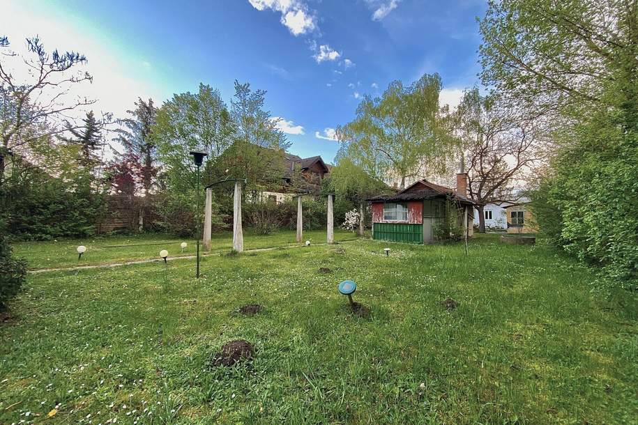 Raus aus Wien I Tolle Gelegenheit I Großzügiges Grundstück in grüner Ruhelage I ca. 10 Autominuten von Wiener Stadtgrenze, Grund und Boden-kauf, 350.000,€, 1220 Wien 22., Donaustadt