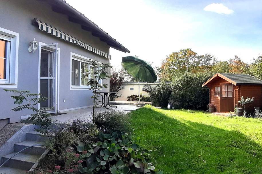 Bungalow in attraktiver Lage. Wohnen auf einer Ebene, gemütlich und modern zugleich., Haus-kauf, 369.900,€, 2700 Wiener Neustadt(Stadt)