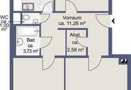 Helle & gut aufgeilte 3 bis 4 Zimmer-Wohnung in zentraler Lage mit Gemeinschaftsgarten