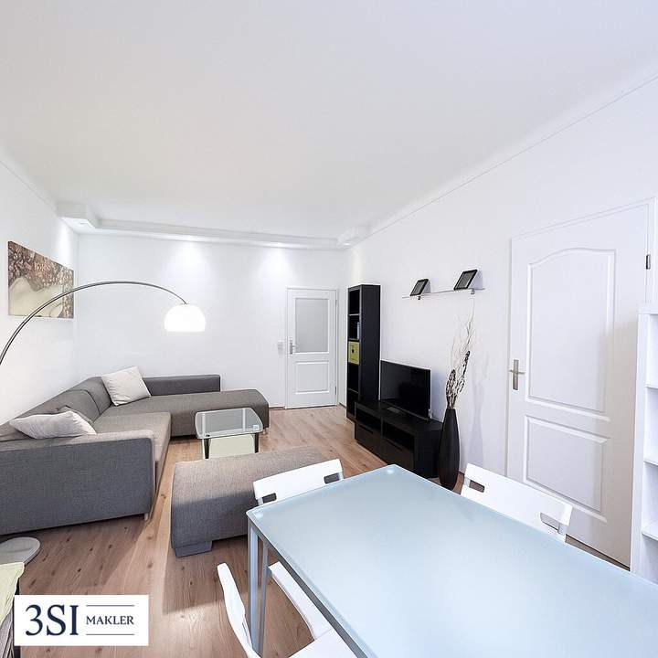 Möblierte 2-Zimmer Wohnung mit toller Infrastruktur