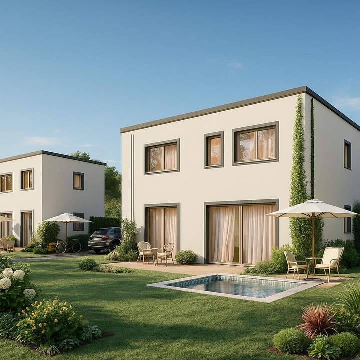 Erstbezug! Einfamilienhaus in ruhiger Wohnlage - Fertigstellung im Sommer 2026! Provisionsfrei!