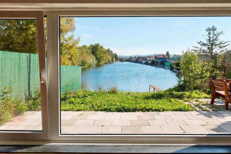 "Wohnen direkt am Wasser!", Grund und Boden-kauf, 298.000,€, 2483 Baden