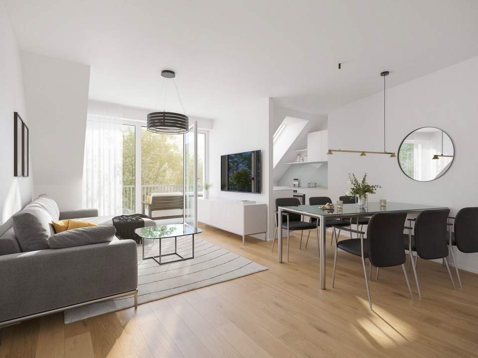 Familienfreundlich ++ DREI ZIMMER mit Balkon