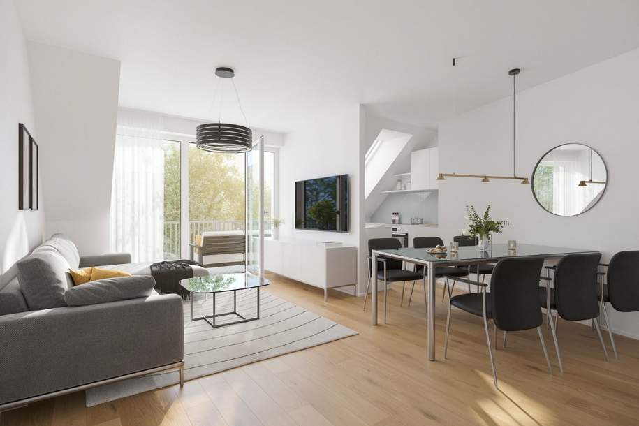 Familienfreundlich ++ DREI ZIMMER mit Balkon, Wohnung-kauf, 399.500,€, 3400 Tulln