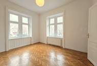 Einsiedlerpark: Herrliche Eckwohnung + Grünblick + Nachmittagssonne + 650m zur U4 + Altwien-Elemente