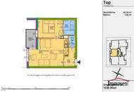 Nette 2-Zimmerwohnung mit Balkon in begrünter Innenhofruhelage (Mietbeginn nach Vereinbarung 1/2026 oder 2/2026)