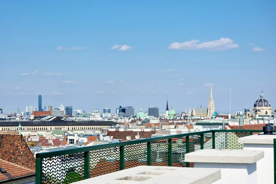 Neuer Preis! Wohnen beim Spittelberg! Rarität in 1070 Wien! Traumblick + Traumwohnung + Beste Lage im Herzen von Wien + Ideale Raumaufteilung! Nicht zögern!, Wohnung-kauf, 1.329.000,€, 1070 Wien 7., Neubau