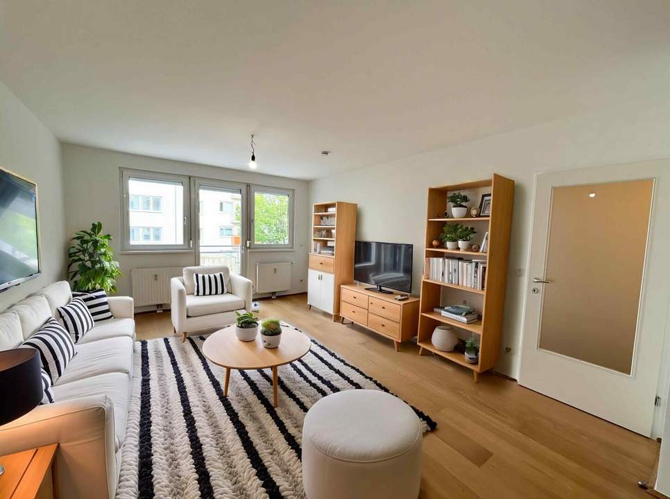 1160! Hübsche 2-Zimmer Wohnung mit Balkon! Garagenplatz optional!