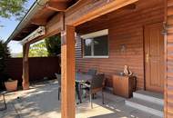Wochenendhäuschen mit Gartenhütte – Erholung pur