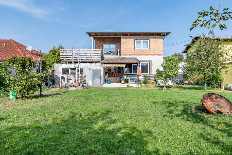 Individualisten aufgepasst! Großes Haus mit 2 Wohneinheiten und großem Garten!, Haus-kauf, 545.000,€, 4050 Linz-Land