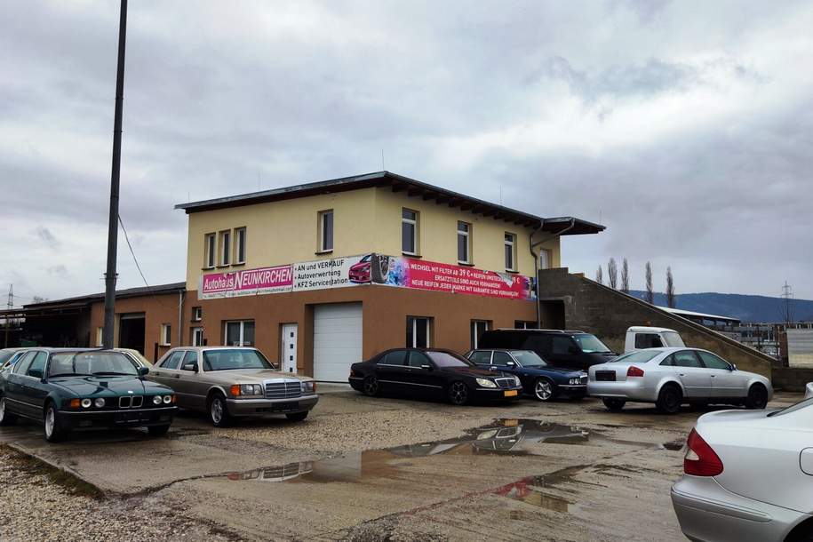 Autowerkstatt in Neunkirchen – Bestehender Betrieb mit voll ausgestattetem Gebäude zu verkaufen!, Gewerbeobjekt-kauf, 299.000,€, 2620 Neunkirchen