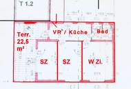 3-Zimmer Wohnung mit großem Balkon im Zentrum von Hollabrunn zu mieten!