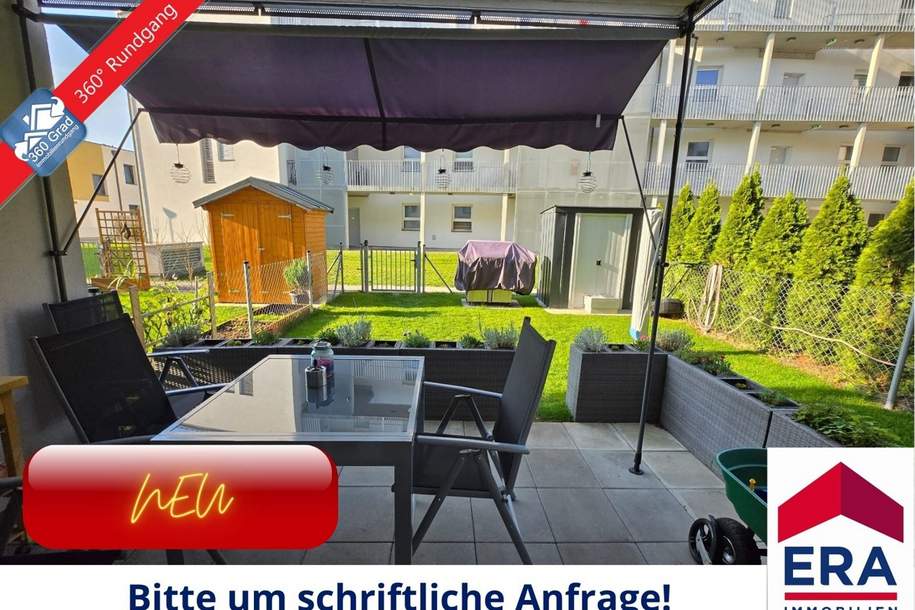 Mistelbach KAUF - Neuwertige Eigentumswohnung mit Garten und 2 Parkplätzen, Wohnung-kauf, 259.000,€, 2130 Mistelbach