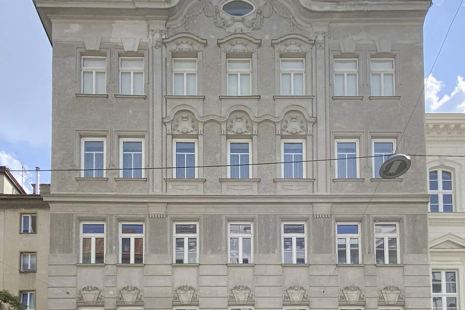 Renovierungsbedürftige 3-Zimmer-Wohnung Nähe Myrthengasse, Wohnung-kauf, 549.000,€, 1070 Wien 7., Neubau
