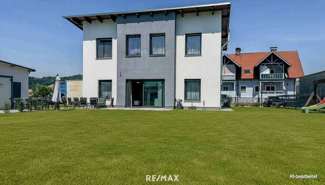 Moderner Neubau (2021) mit Pool, 4 Zi., 707 m² Grund, Bodenhzg., Gaisfeld