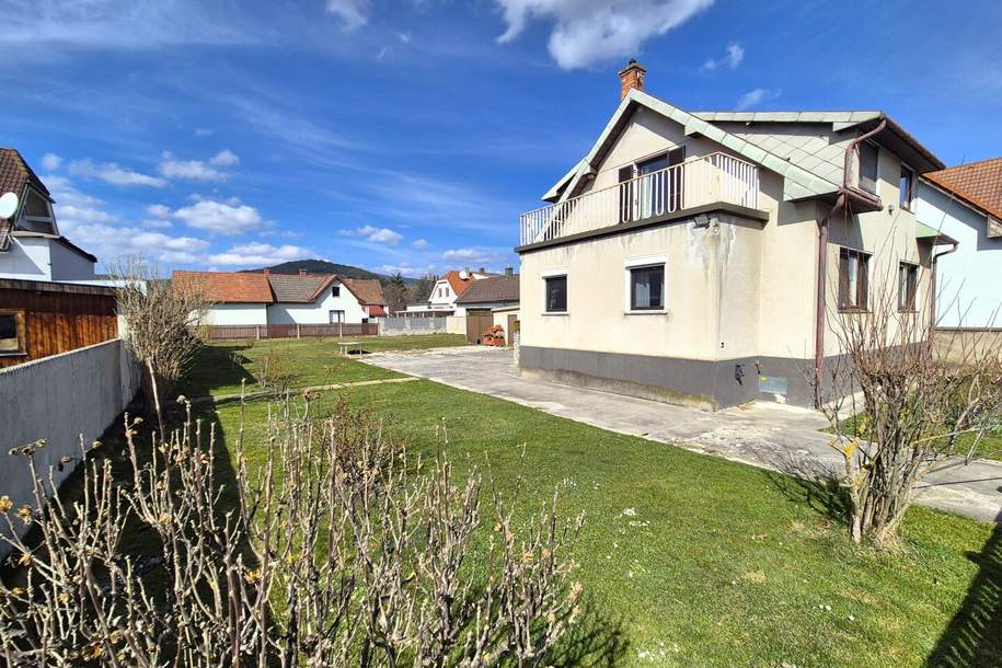 Einfamilienhaus mit großem Garten in ruhiger Sackgasse – Wimpassing, Haus-kauf, 229.000,€, 2632 Neunkirchen
