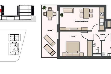 Befristet vermietete, gemütliche 2-Zimmer Anlegerwohnung - NEUBAU! Provisionsfrei!, Wohnung-kauf, 235.850,€, 8054 Graz(Stadt)