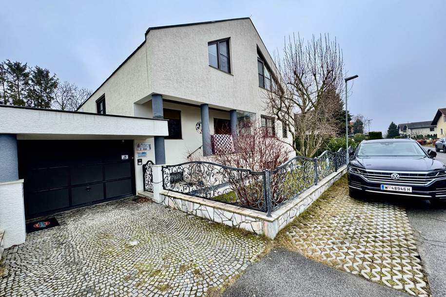 MODERNES EINFAMILIENHAUS MIT SWIMMING POOL IN DER NÄHE VOM BAHNHOF GERASDORF BEI WIEN, Haus-kauf, 1.150.000,€, 2201 Korneuburg