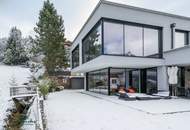 Neubau Ski amadé, am Grünland mit Panoramablick auf die Alpen