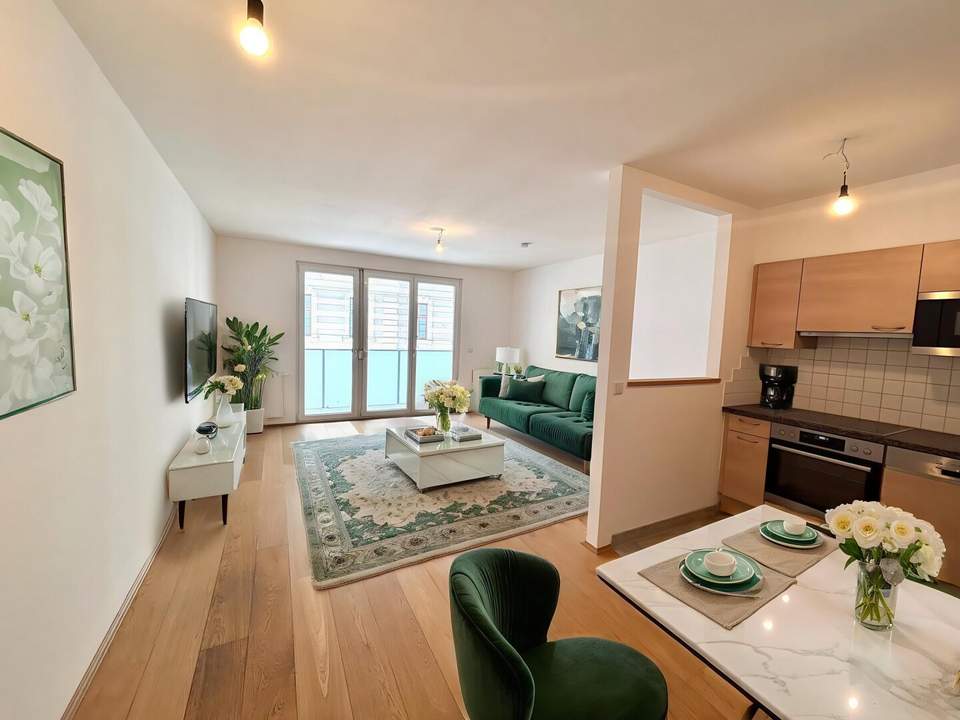 2-Zimmer Wohnung mit Loggia, perfekt aufgeteilt! 1160!