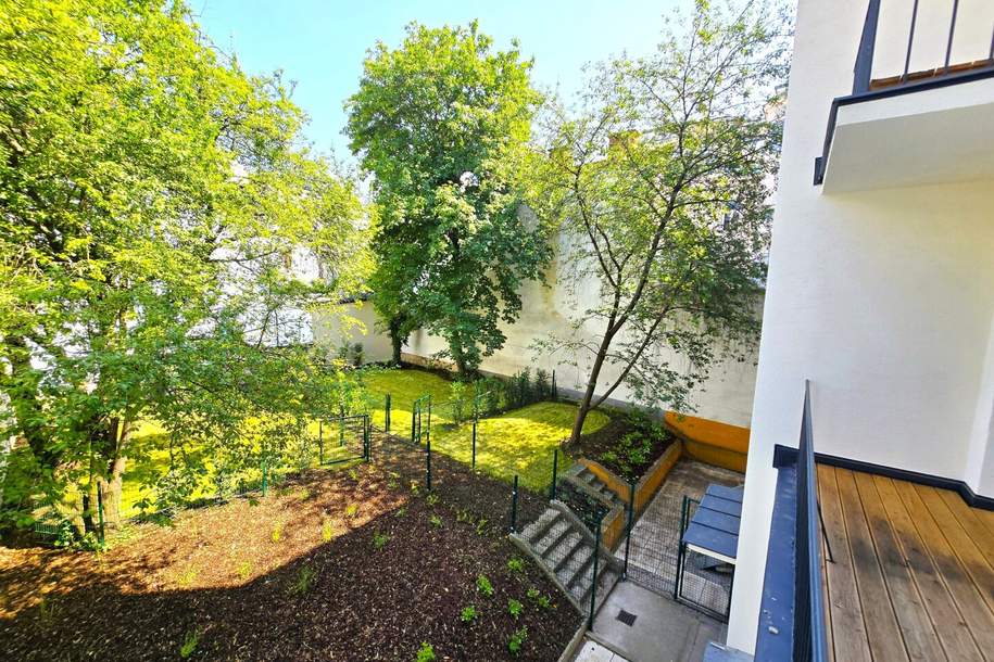 Das Zuhause, das die Stadt vergessen lässt! TOP saniert + Hofseitige Terrasse + Viel Grün + Viel Lebensqualität + Absolute Ruhelage + Ideale Raumaufteilung! Besser geht´s nicht! Nicht lange zögern..., Wohnung-kauf, 540.000,€, 1180 Wien 18., Währing