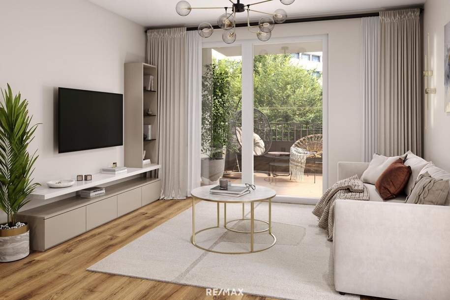 ERSTBEZUG I BALKON I LOGGIA I PROVISIONSFREI, Wohnung-kauf, 336.000,€, 1210 Wien 21., Floridsdorf