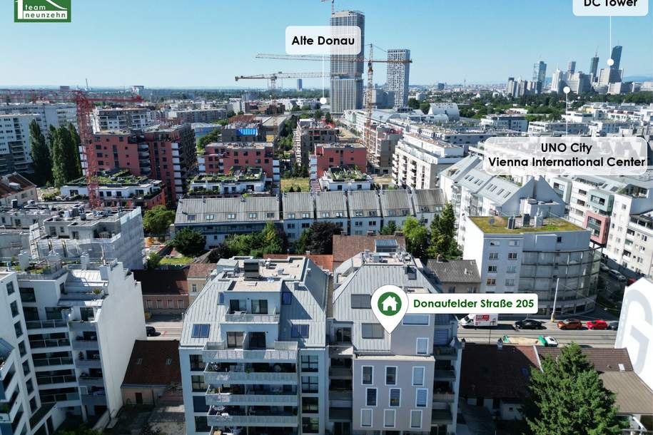 Exklusives Wohnprojekt auf Eigengrund in hervorragender Lage in 1220 Wien, Wohnung-kauf, 383.000,€, 1220 Wien 22., Donaustadt