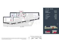 Stylische, großzügige 2-Zimmer-Dachgeschoss-Wohnung mit 23 m2 Südterrasse - Provisionsfrei!