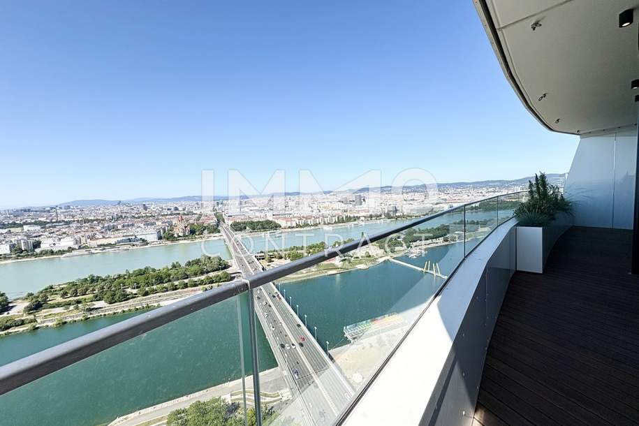 Traum-Wohnung mit Rundumblick: Doorman, Gym, Pool, Spa, Lounges, Hotel & Supermarkt im Haus, Wohnung-kauf, 879.900,€, 1220 Wien 22., Donaustadt